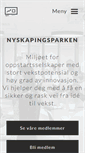 Mobile Screenshot of nyskapingsparken.no
